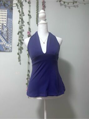 Urban Behavior Purple Halter Tank Top